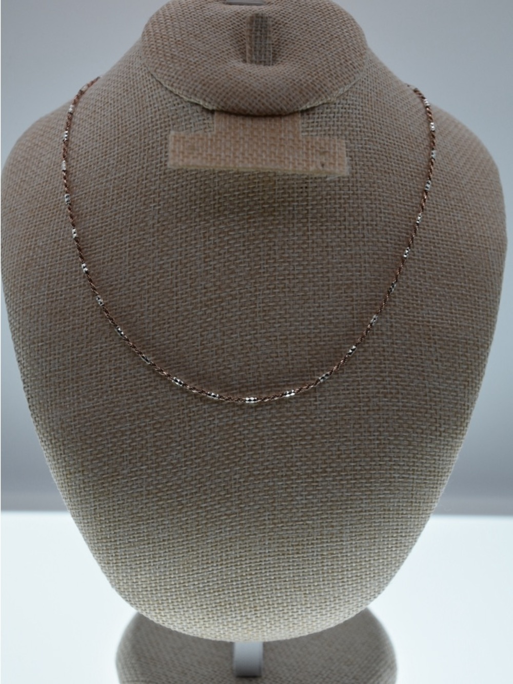 Frieda Rothman Vault Rose Gold Rope Chain Necklace - Women's Jewelry